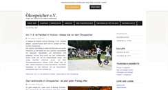 Desktop Screenshot of oekospeicher.de